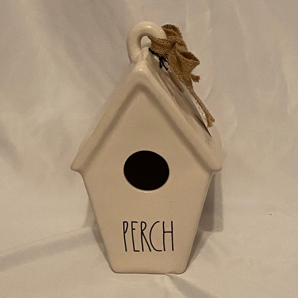 Rae Dunn Perch birdhouse NIB